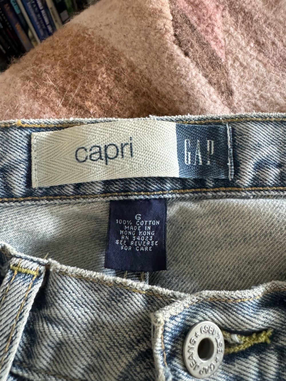 Vintage Gap Summer Jean Capri Hawaii - Picture 6 of 8
